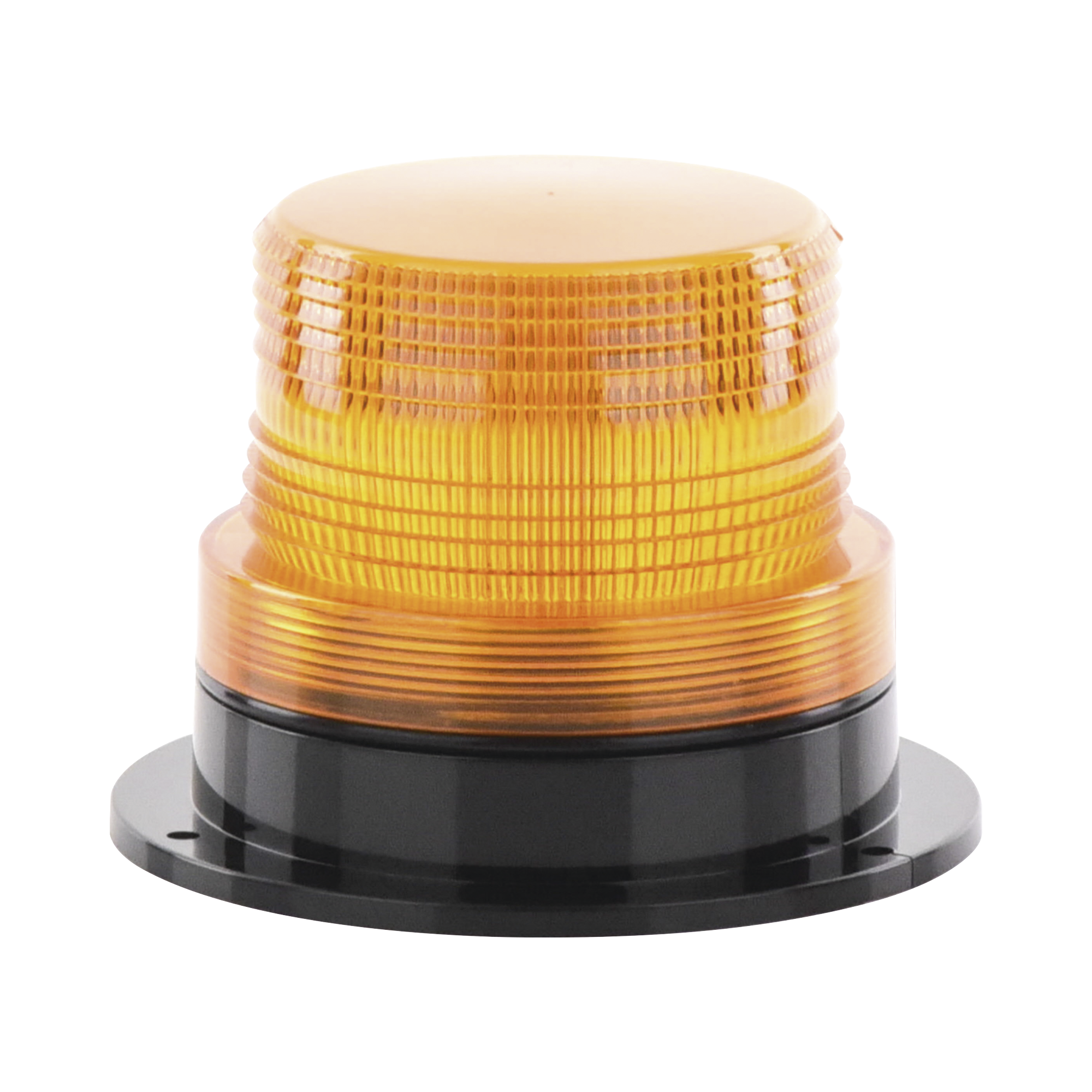 X127A|Burbuja Brillante de Larga Vida ?Ütil, con 8 LEDs Color Ambar, Domo Ambar, 110 Vca